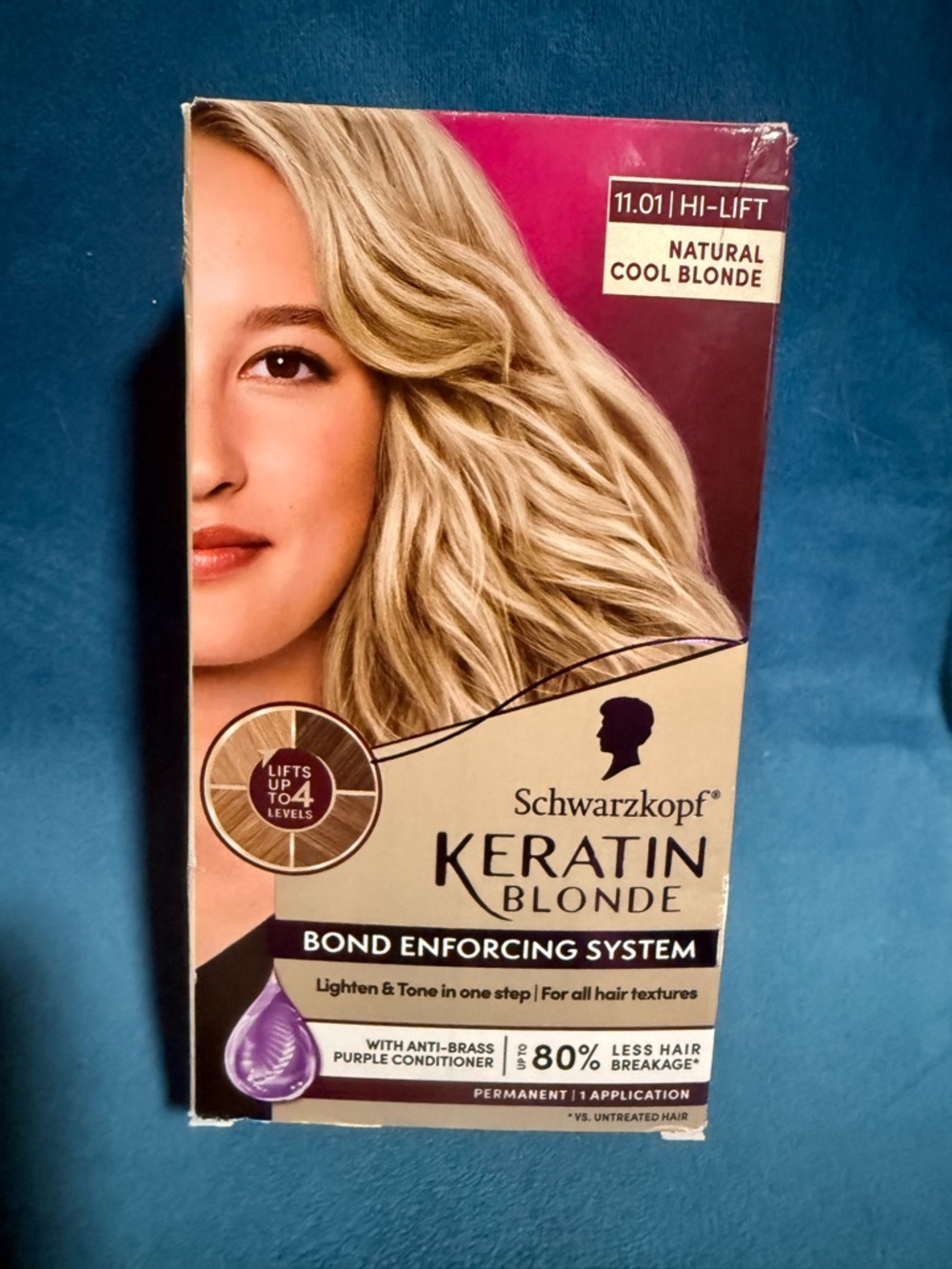 Schwarzkopf Keratin Blonde - Natural Cool Blonde (11.01)